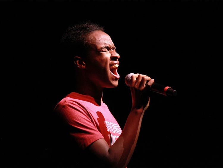 up with people cast member singing and performing