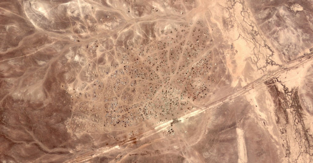 Hadalat, Syria. Imaged July 13, 2016, by UrtheCast's Deimos-2 satellite.