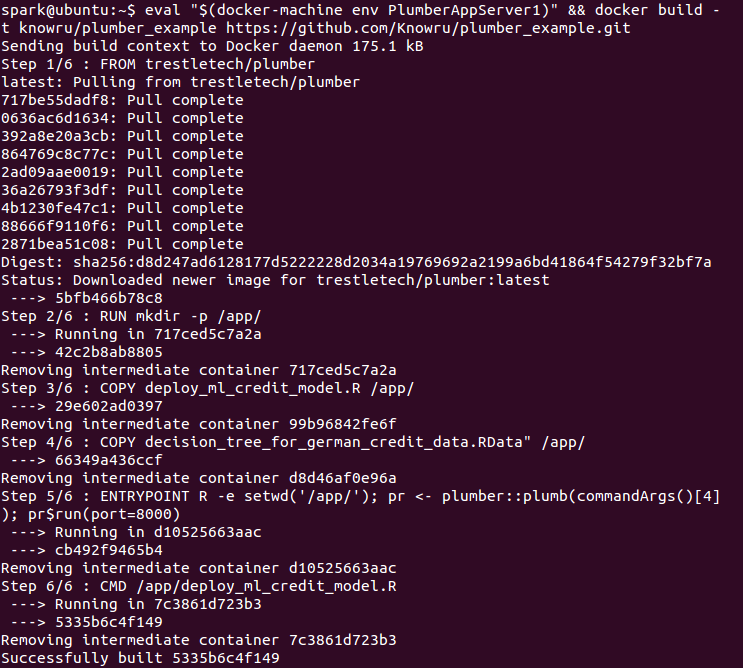 docker build in a remote host Docker Build