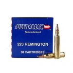 Ultramax 223 Remington Remanufactured 55 Grains, Soft Point Ultramax 223 Remington Remanufactured 55 Grains, Soft Point