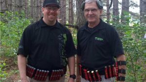 (left) Jason Falconer, the concealed carrier who stopped the St. Cloud stabbing spree in 2016