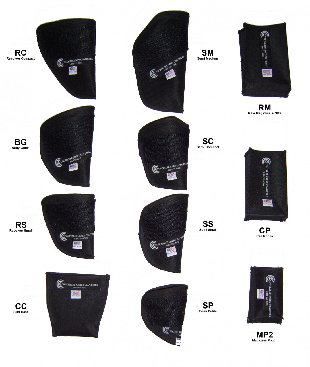 Internal Pockets Concealed Carry Inc