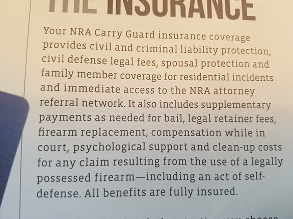 NRA Carry Guard book