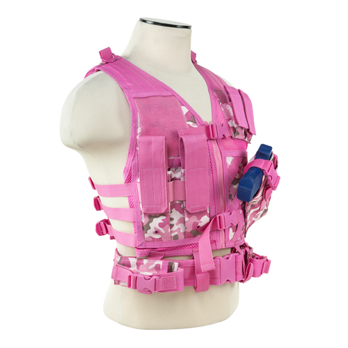NcStar Tactical Vest Pink Camo, XSS Concealed Carry Inc