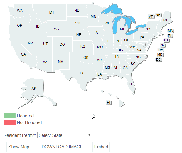 Concealed Carry Reciprocity The Patchwork of Fifty States Concealed