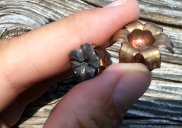 mushroomed hollow point