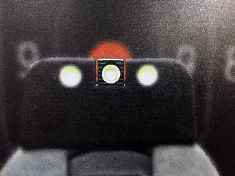front sight focus