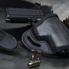 1791 Gunleather Project Stealth Holster Review This-holster-is-the-first-to-combine-carbon-fiber-and-leather.-Photo-by-1791-Gunleather.