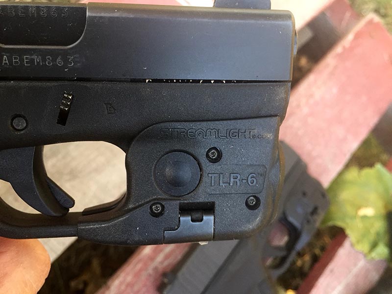 handgun laser
