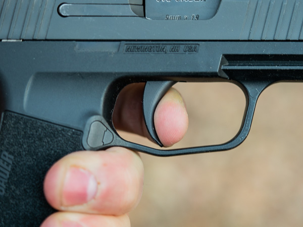Sig Sauer P365 Trigger Press