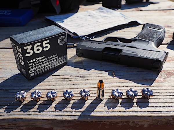 P365 With SIG 365 V-Crown Ammo