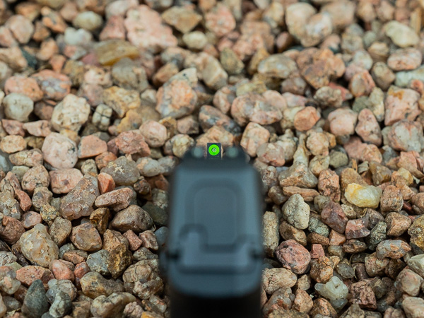 P365 Front Sight Only In Focus