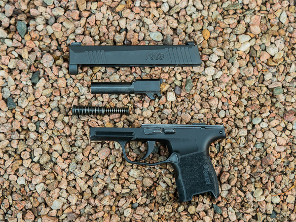SIG SAUER P365 Field Stripped