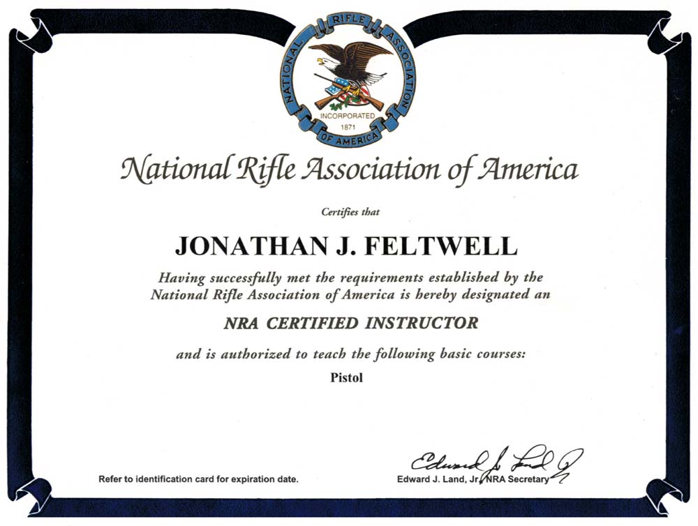 firearms training certificate template rome fontanacountryinn com firearms training certificate template