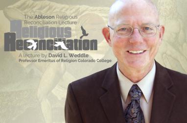Graphic for the Ableson Religious Reconciliation Lecture