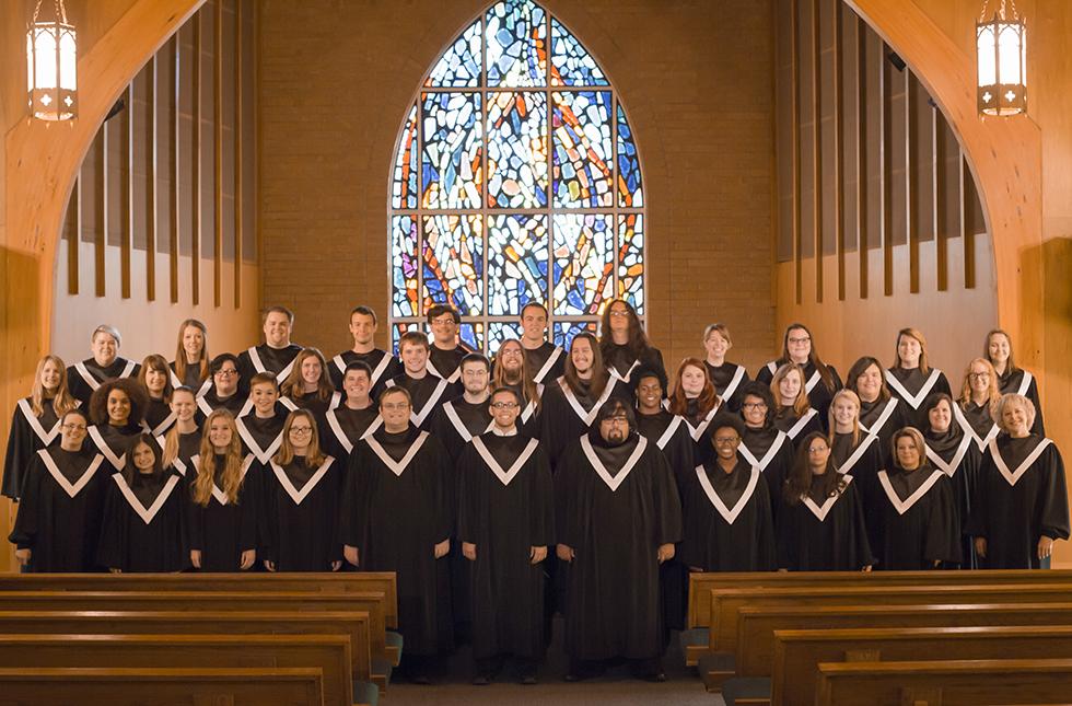 Picture of the USAO Concert Choir.