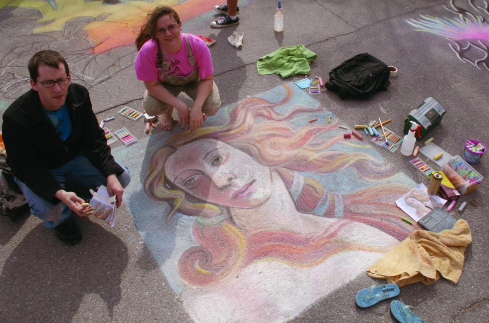 Chalk art festival sends out call to Oklahoma artists University of