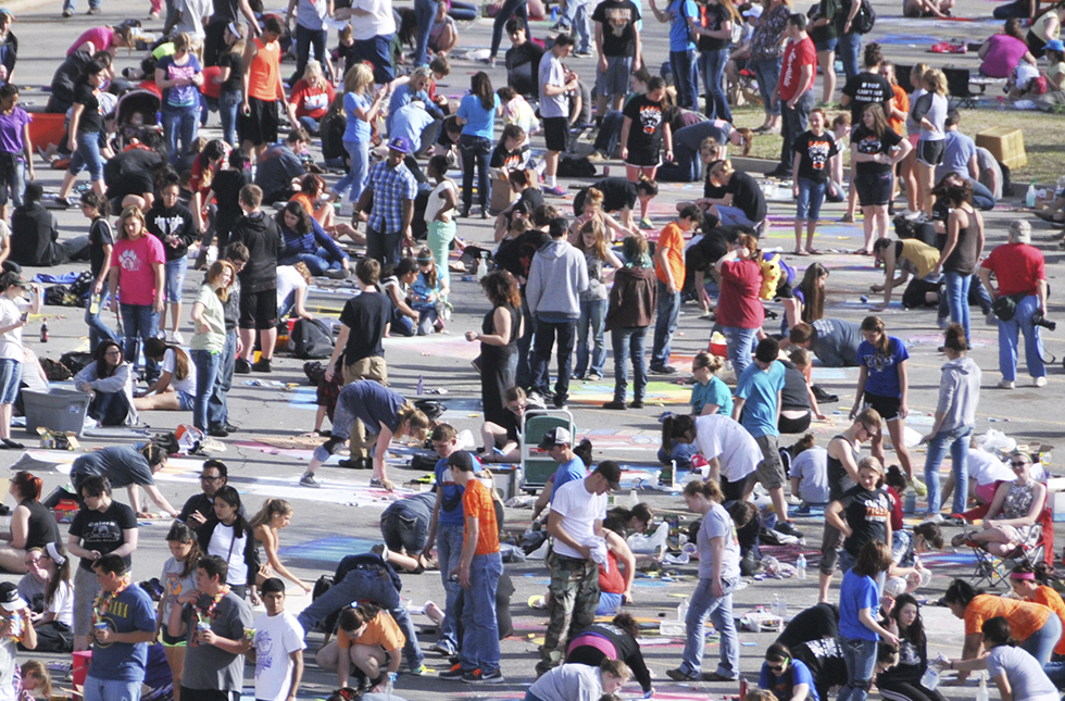 Attendees from all over Oklahoma flocked to the USAO campus on April 3 for the university’s annual Spring Triad event.