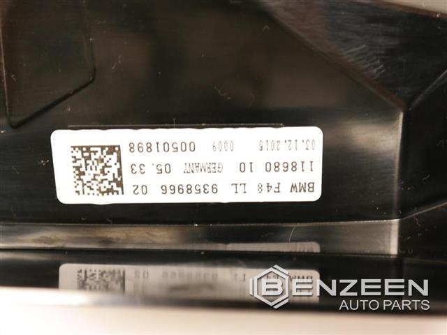 Oem 62309358966 Used 2016 Bmw X1 Xdrive28iback Up Camera