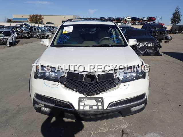 2010 acura mdx white tan passenger rear damage used a grade