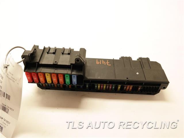 2014 Bmw M6 Fuse Box