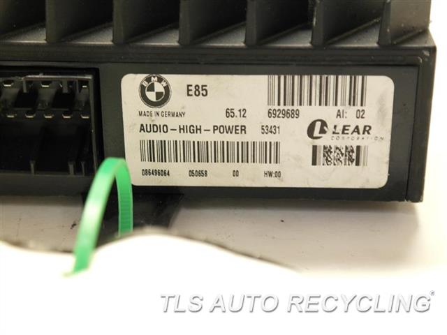 2005 BMW Z4 radio audio / amp 