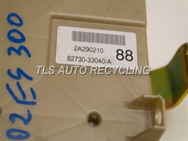 Wiring Diagram PDF: 2002 Lexus Es 300 Fuse Box
