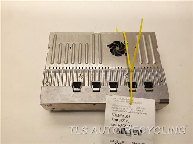 2007 Mercedes S550 radio audio / amp 
