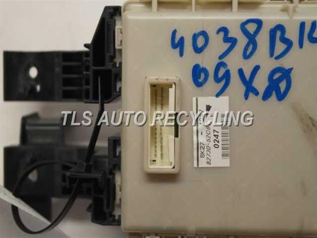 2009 Scion Fuse Box