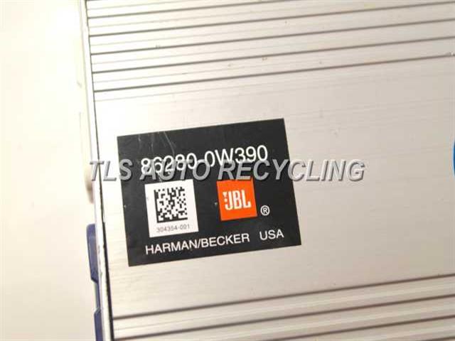 2008 toyota camry jbl amplifier