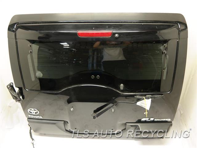 2007 Toyota Fj Cruiser Door Assembly Rear Back Black Back Door