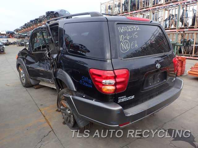 Parting Out 2003 Toyota Sequoia Stock 5264or Tls Auto Recycling