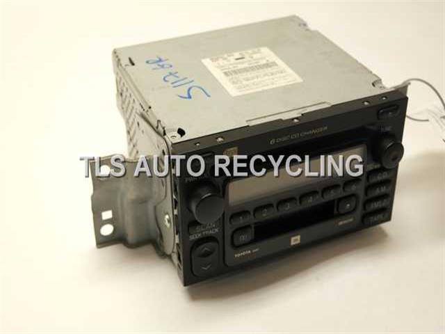 2004 Toyota Sequoia radio audio / amp - 86120-0C121 - Used - A Grade.