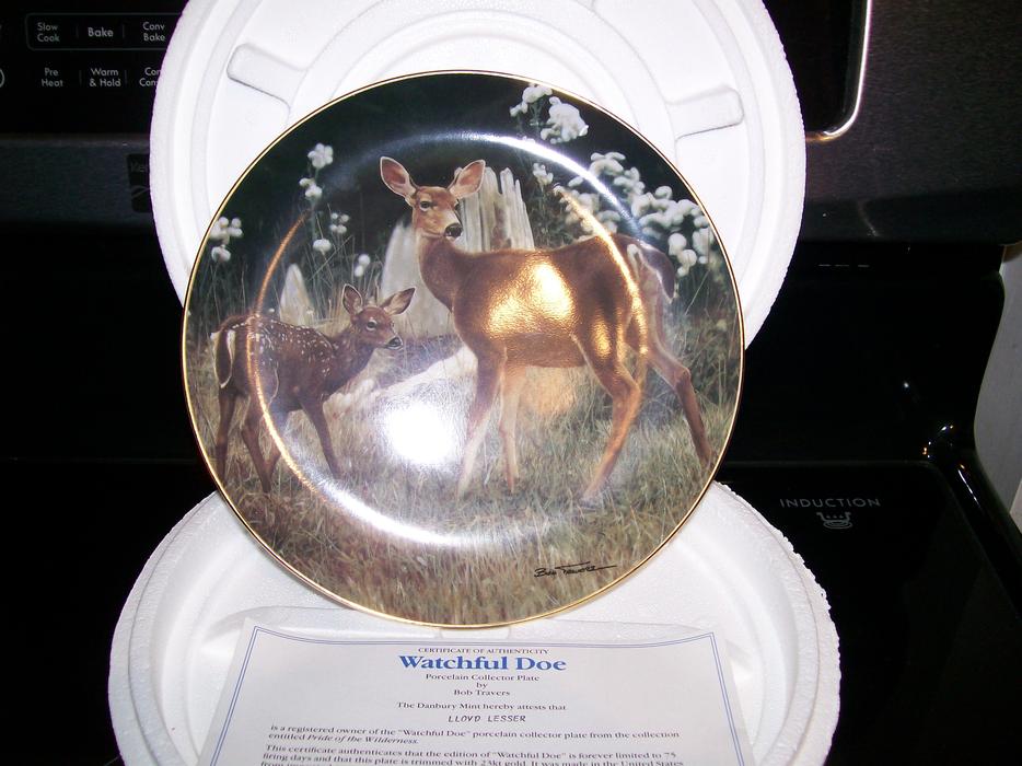 Danbury Mint plate collection North Regina, Regina