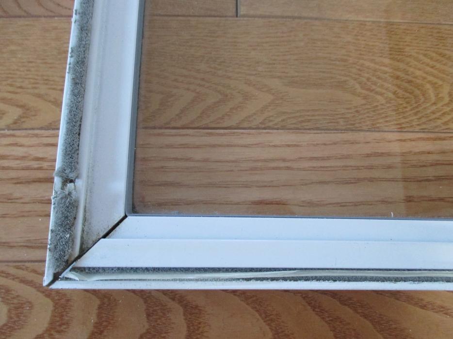 Metal Framed Single Pane Outside Storm Window Saanich, Victoria