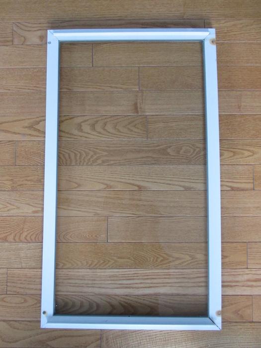 Metal Framed Single Pane Outside Storm Window Saanich, Victoria