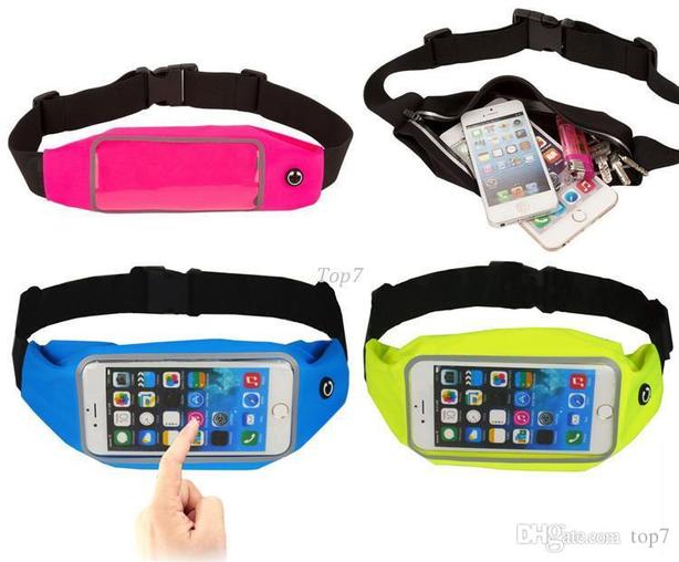 Sports Running Waist Bag Jogging Gym Pouch Case For iPhone and other