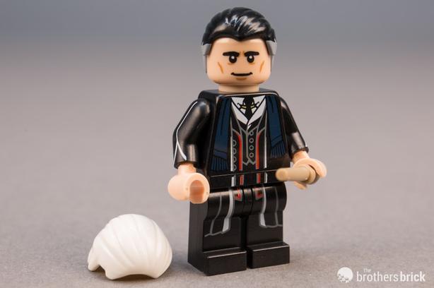 percival graves lego minifigure rare