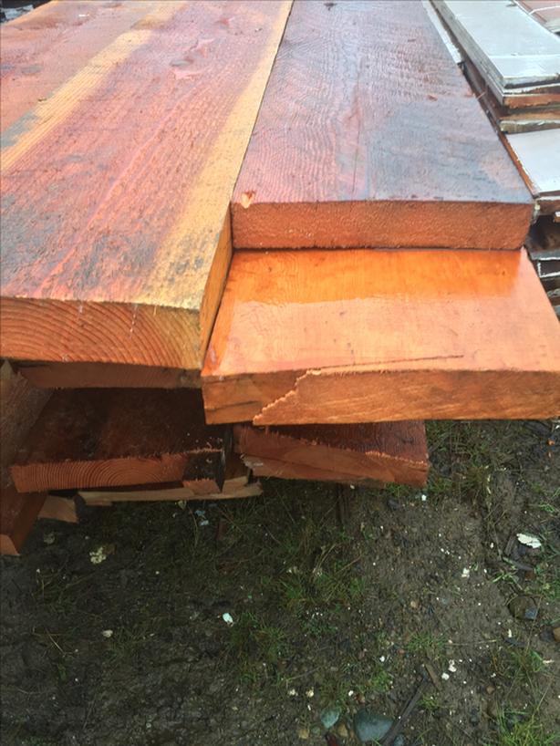 2 x 12 Full Dimension Douglas Fir rough cut