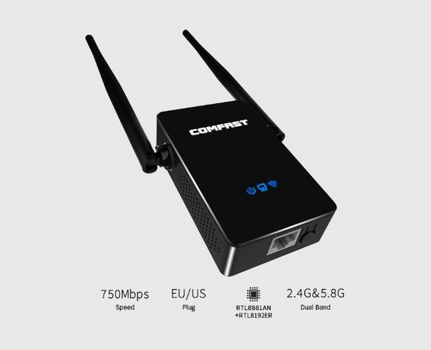 3 in 1 Dual Band 750Mbps Comfast Wireless WIFI Repater Router AP ...