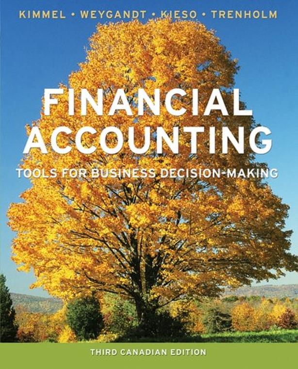 Financial Accounting 3rd Canadian Edition