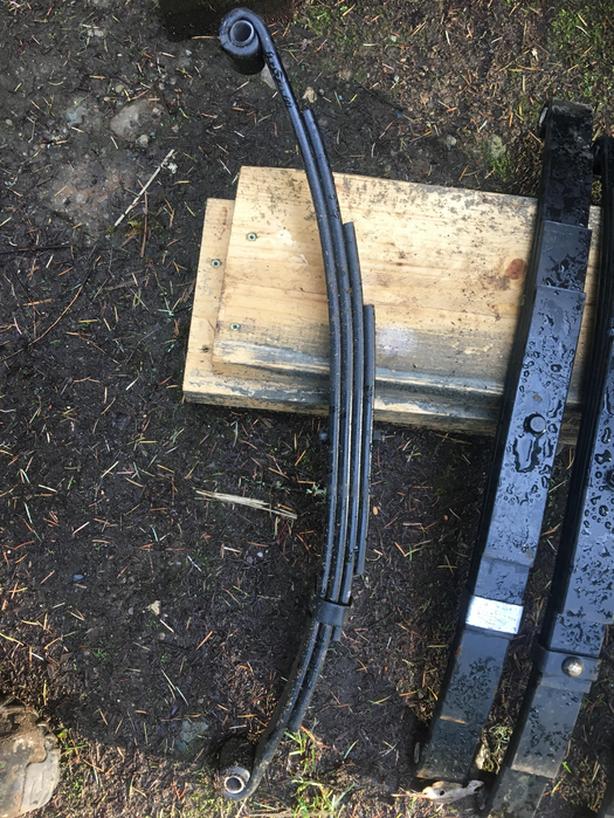 Four 5000 lb axle leaf springs (4 Leaf) West Shore Langford,Colwood
