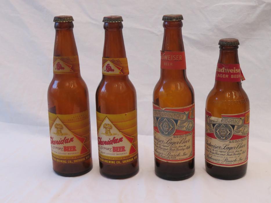 Collection of Vintage Beer Bottles North Saanich & Sidney , Victoria