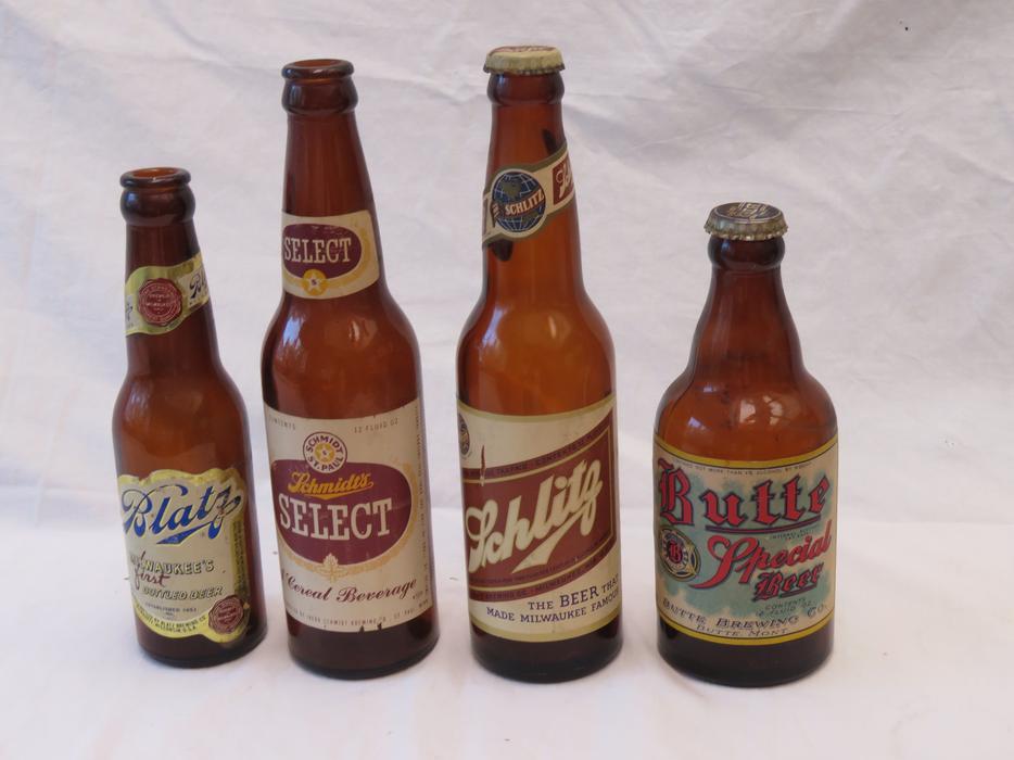 Collection of Vintage Beer Bottles North Saanich & Sidney , Victoria