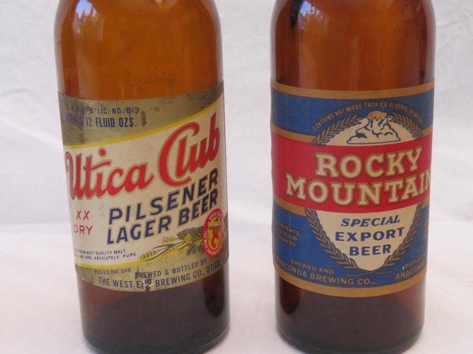 Collection of Vintage Beer Bottles North Saanich & Sidney , Victoria