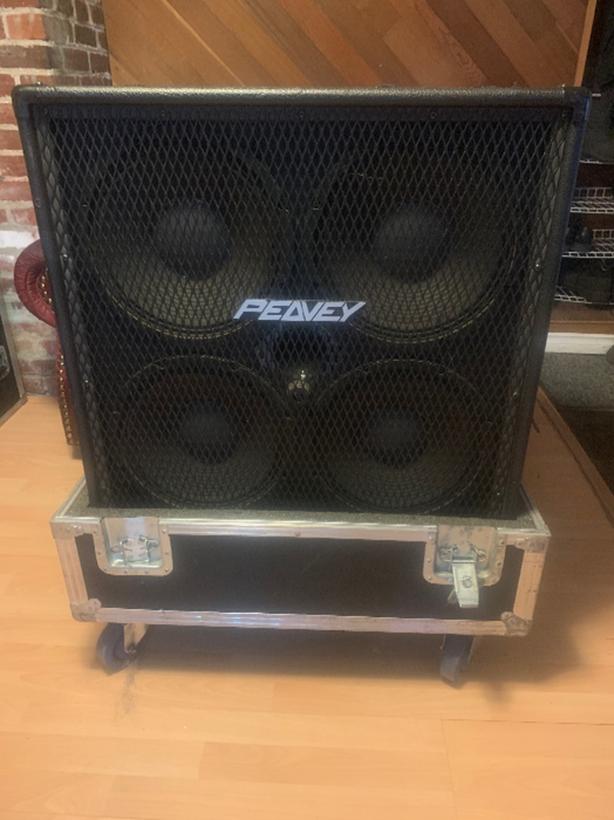 Peavey 412 Tvx Bass Cab With Axe Music Travel Case Saanich