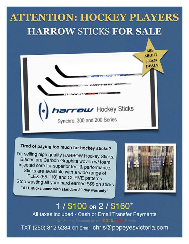 Hockey Sticks for Sale Guaranteed Lowest Prices Victoria City, Victoria