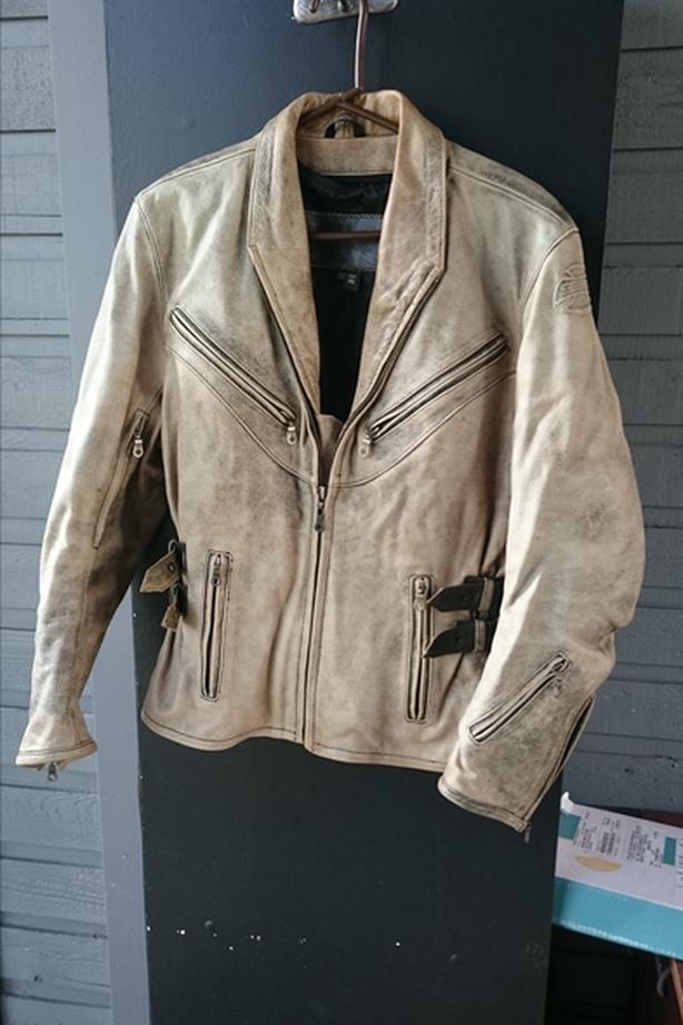 under armour leather jacket