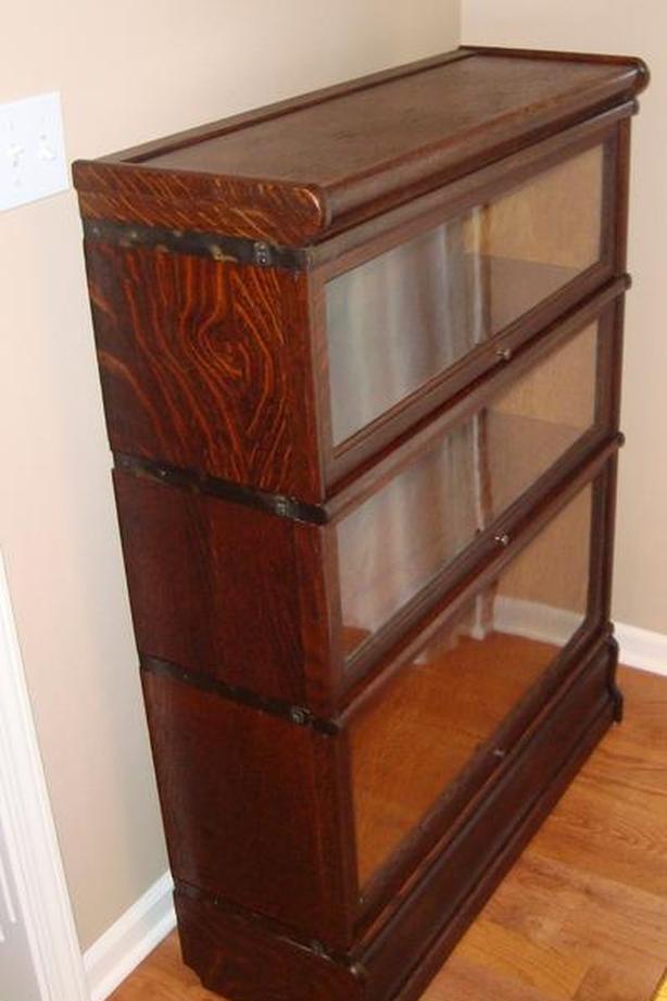 Barrister Lawyers Stacking Bookcase Macey Globe Wernicke Antique Oak