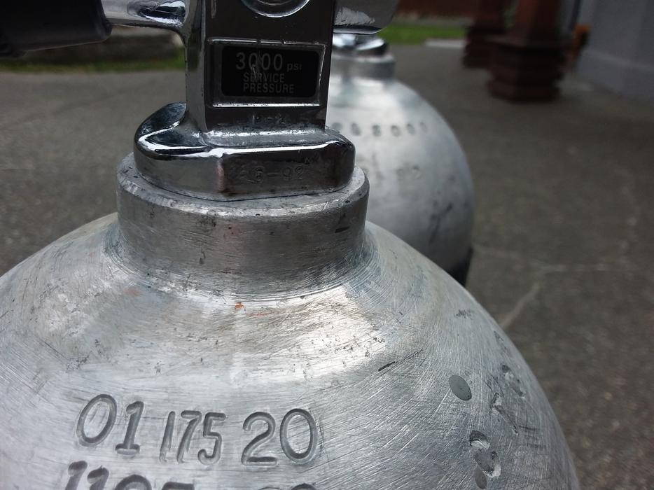Aluminum dive tanks x2 North Saanich & Sidney , Victoria MOBILE
